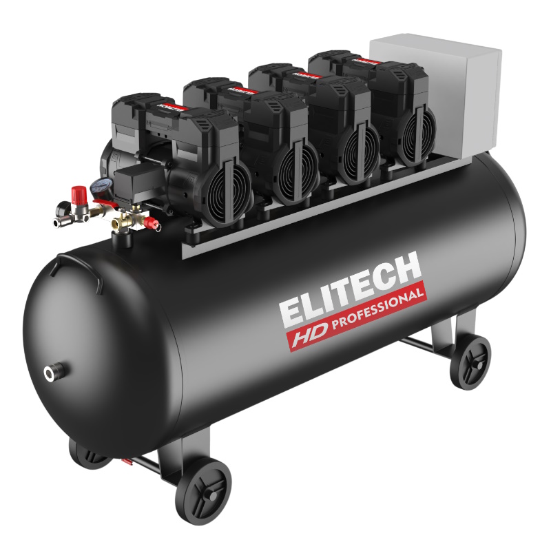 Компрессор коаксиальный Elitech ACF 1200-200S (E0501.009.00) 213689, б/масл,1200 л/мин, 380В, 7.2 кВт в Муроме