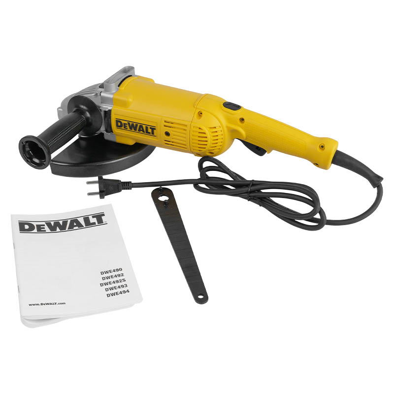 Угловая шлифмашина (болгарка) DeWalt DWE 492, 230 мм, 2200 Вт в Кинешме