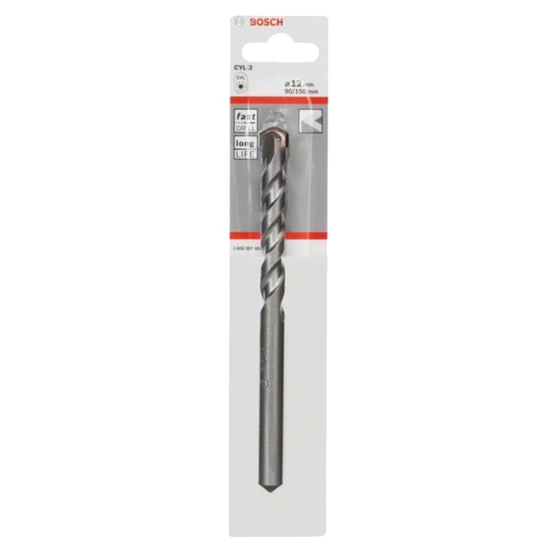 Сверло по бетону Bosch SILVER PERCUSSION 2.608.597.667, 12x150 мм в Кинешме