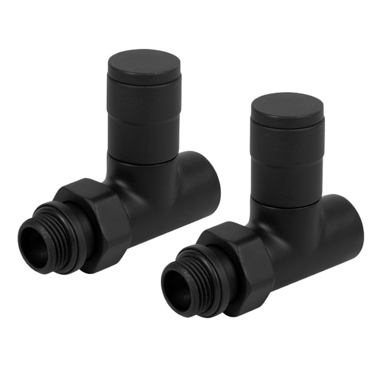 Набор дизайн-вентилей Royal Thermo PIANO НС-1422580 прямой черный 12 2205₽