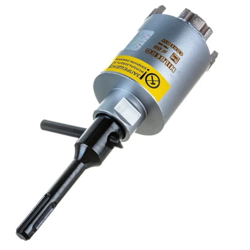 Коронка алмазная по бетону Hilberg Laser HM255, 55 мм  в Угличе