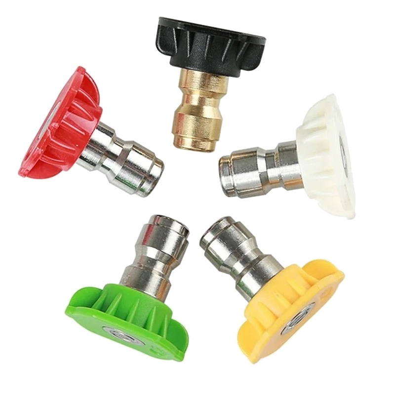 Быстросъёмные насадки Villartec 2650000008 для RE300C 5 штук 0 15 25 40 и чёрная насадка для пены 850₽