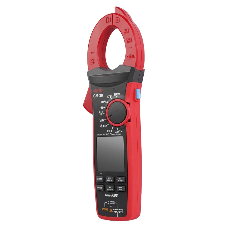 Токовые клещи цифровые RGK CM-30 721340 с поверкой в Ярославле