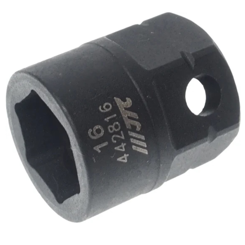 Головка торцевая ударная мини JTC JTC-442816 6-гранная 12х16мм длина 28мм 324₽