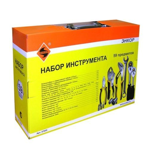Набор инструментов Энкор 57055 59 предметов, кейс в Костроме