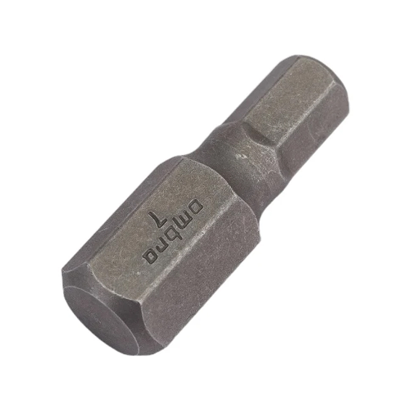 Вставка-бита Ombra 531207 055828 10 мм DR шестигранная, H7, 30 мм