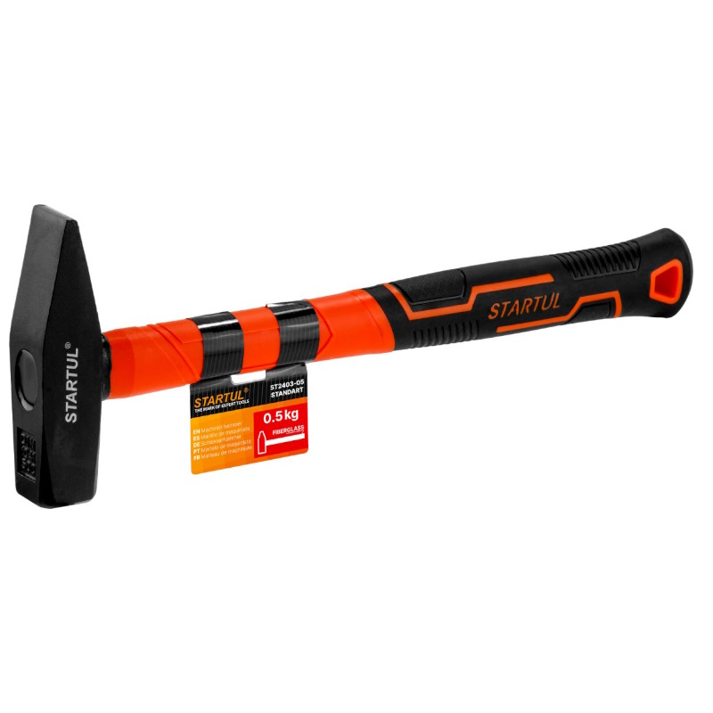 Молоток Startul STANDART ST2403-05 05кг с фиберглассовой рукояткой 410₽