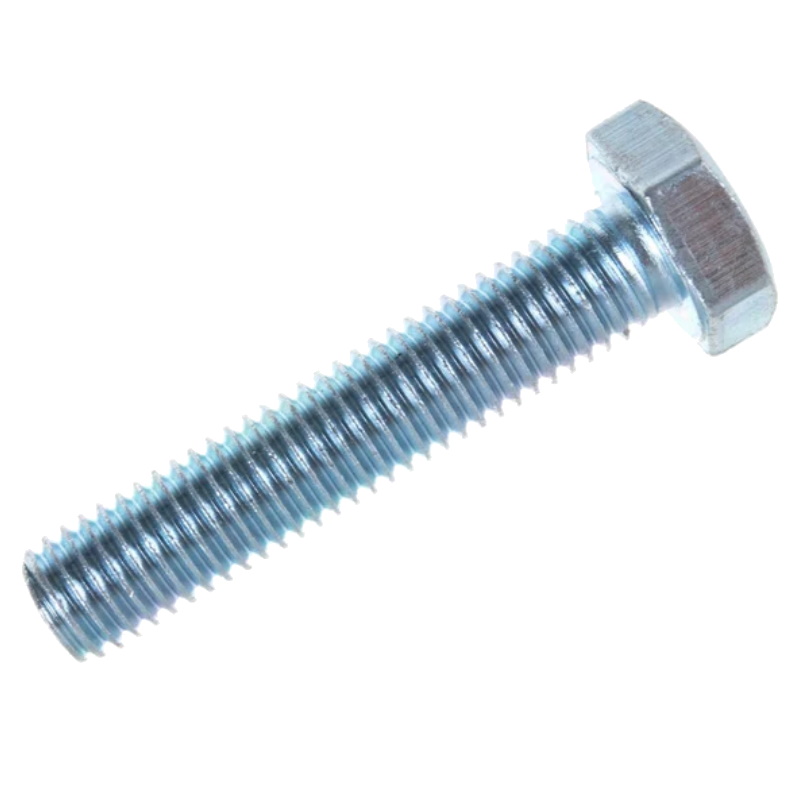 Болт Starfix SM-12493-20, М5х40 мм, шестигранный, цинк, класс прочности 5.8, DIN 933, 20 кг