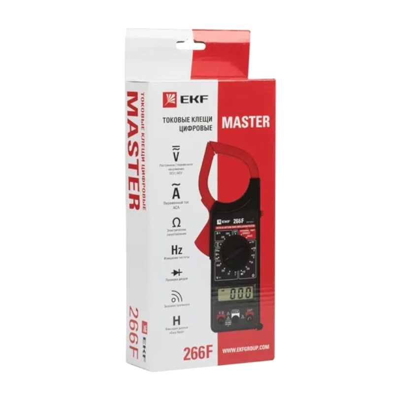 Клещи токовые EKF Master 266F 1241326, цифровые, In-180702-bc266F в Угличе