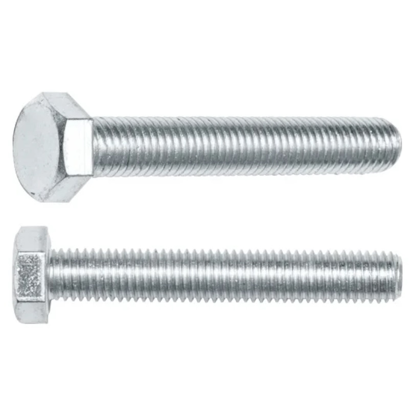 Болт Starfix SM-80617-5, М16х50 мм, шестигранный, цинк, класс прочности 8.8, DIN 933, 5 кг