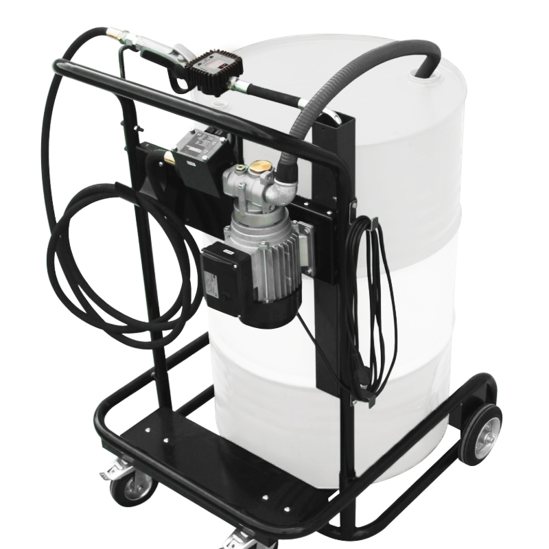 Мобильный маслораздатчик Viscotroll 200/2 AC K400 (пистолет с эл.сч, тележка, 9 л/мин)