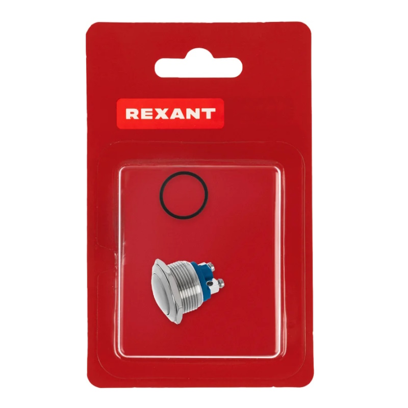 Антивандальная кнопка Rexant 06-0357-B, d19, без фиксации (2с винт), OFF-(ON), сфера (PBS-28В, A19-A2) в Переславле