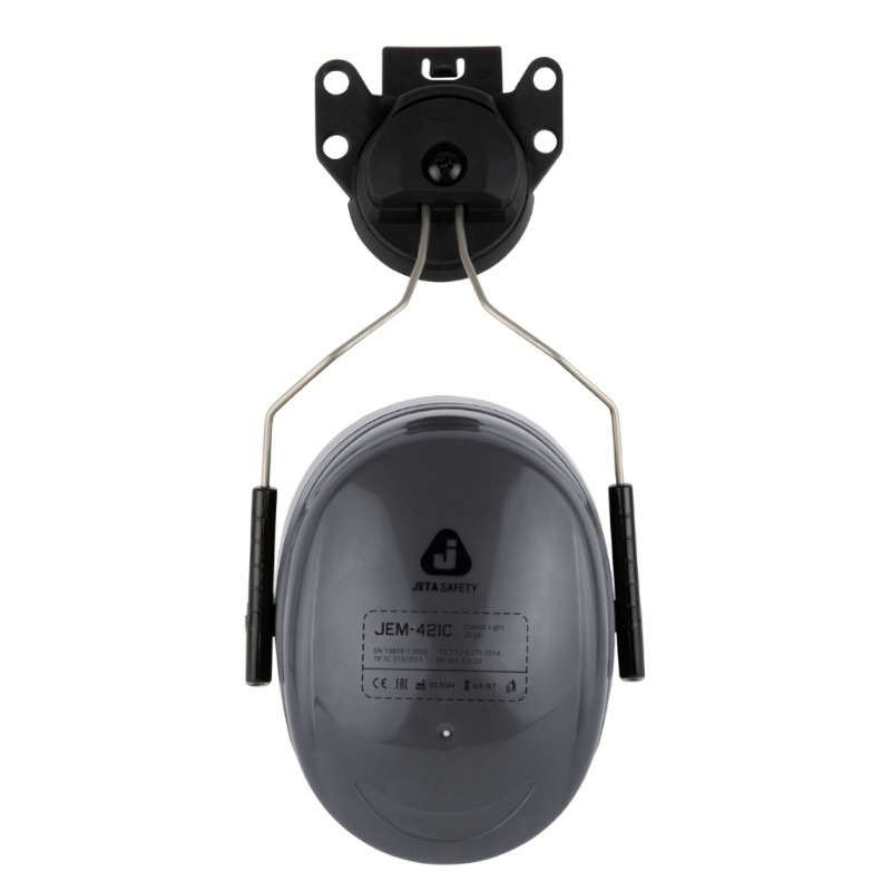 Наушники противошумные Jeta Safety JEM-421 Clamor Light, с разъемом на каску, цвет серый, 31 дБ в Череповце