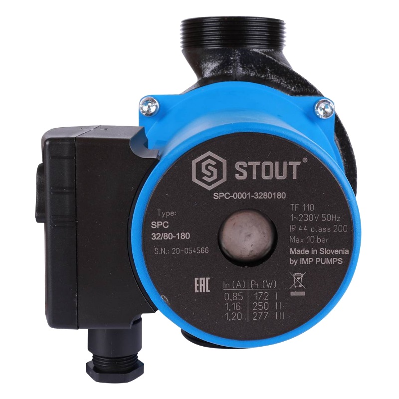 Насос циркуляционный Stout 32/80-180 SPC-0001-3280180 в Переславле