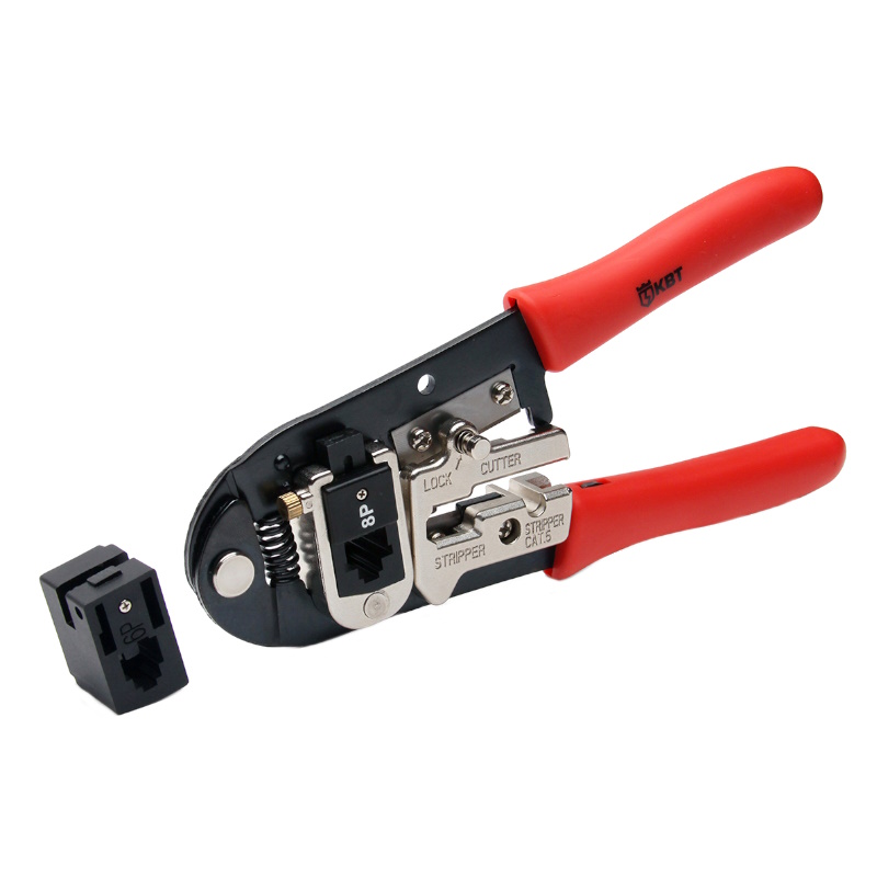 Кримпер КВТ JT-01A 55929 для обжима RJ-разъемов 1720₽