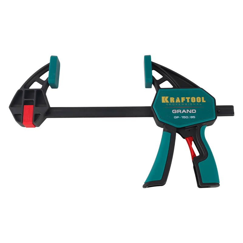 Струбцина столярная F-образная по дереву/металлу Kraftool GP-150/85 32226-15-z01 (глубина зажима 85 мм) в Угличе