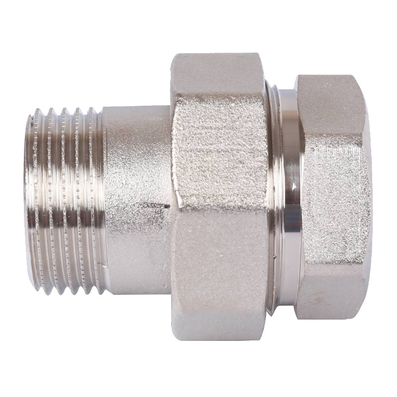 Американка Stout SFT-0045-000001 ВН, 1”, никелированное, уплотнение под гайкой по плоскости в Переславле