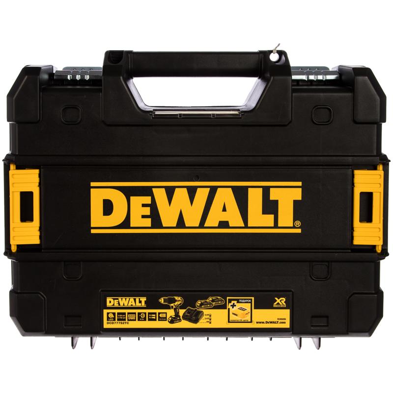 Аккумуляторная дрель-шуруповерт DeWalt DCD777S2TC