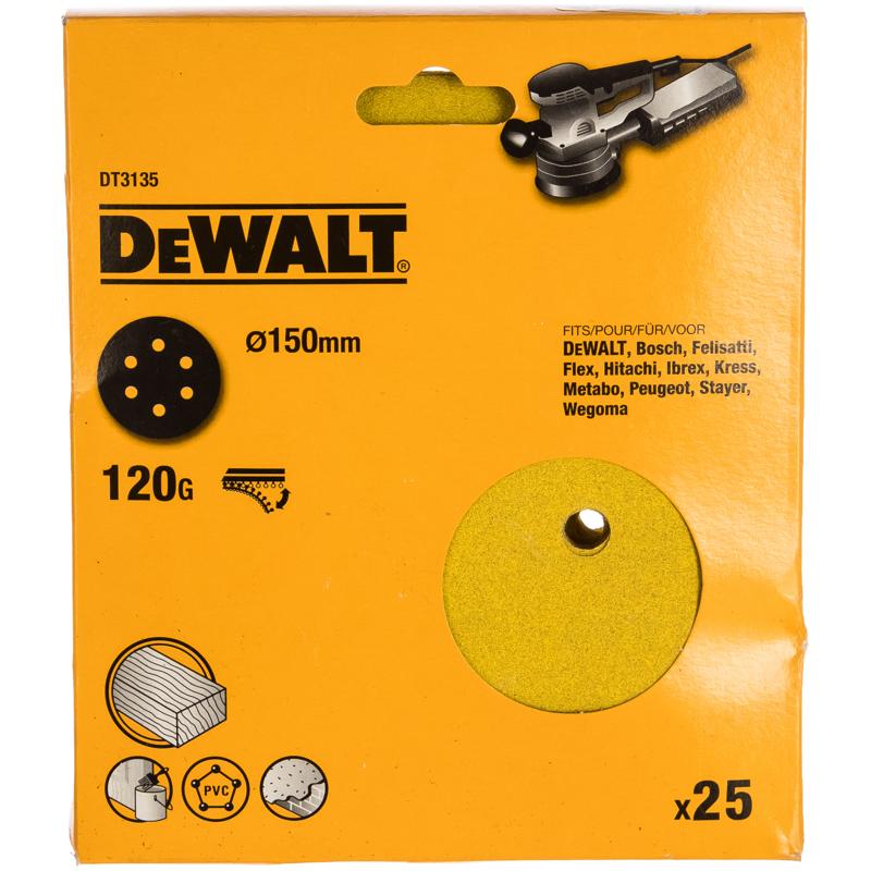 Шлифовальный круг DeWalt DT 3135 (150 мм, P120) во Владимире