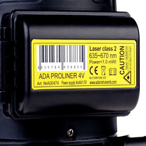 Лазерный уровень ADA PROLiner 4V в Рыбинске