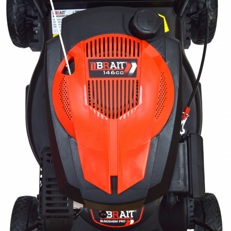 Газонокосилка бензиновая Brait BLM2640M PRO, ширина скашивания 39,8 см, 06.03.010.102 в Костроме