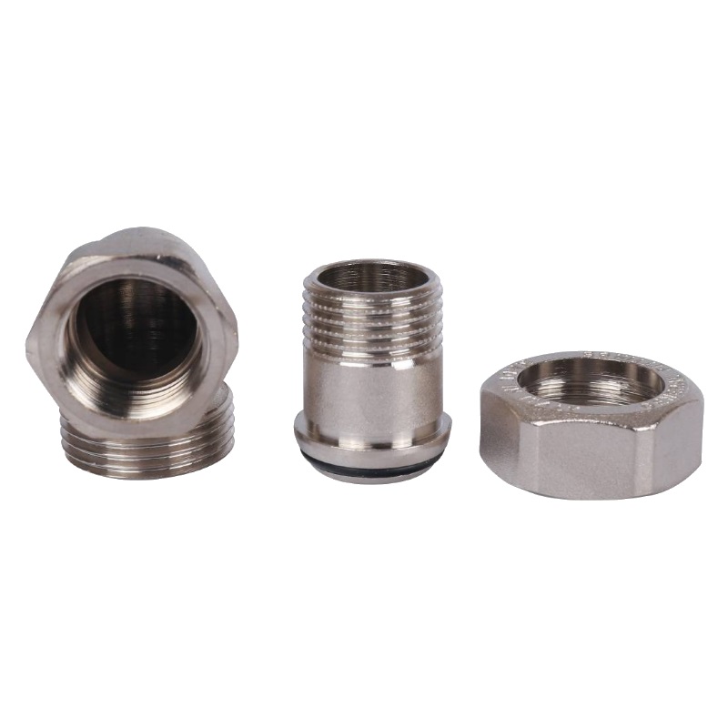 Американка угловая Stout SFT-0057-000012 ВН, 1/2", уплотнение под гайкой o-ring кольцо, никелированное в Александрове
