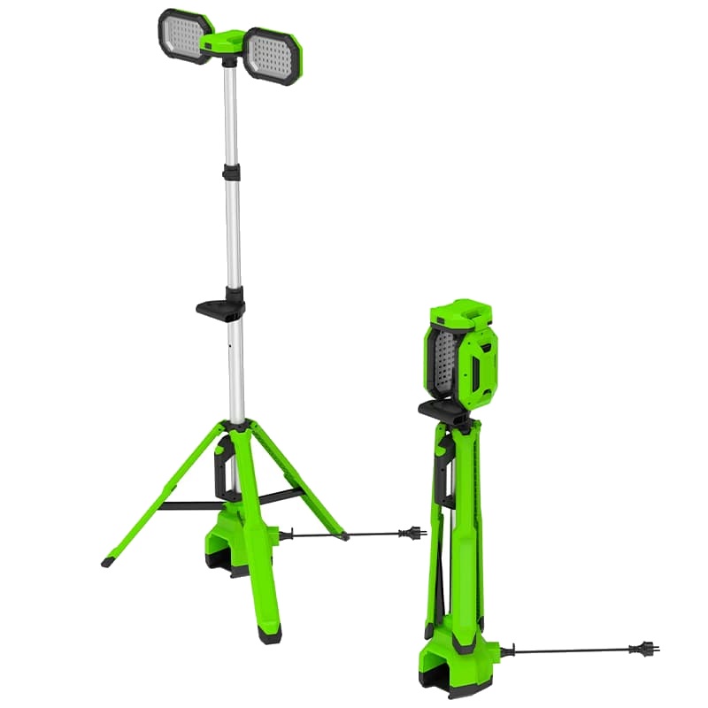 Мачта осветительная аккумуляторная Greenworks GPT-STL 3503207 (24V/110-240V, 3000 Лм, без АКБ и ЗУ) в Костроме