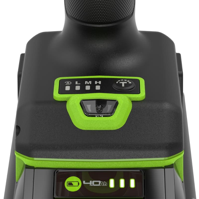 Гайковерт ударный аккумуляторный Greenworks IW5500 3805007CUG, 24V, б/щет, 1/2'', 500 Нм, 3 режима, 1х5Ач, ЗУ, коробка в Ярославле