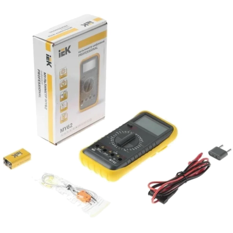 Мультиметр цифровой IEK PROFESSIONAL MY62 TMD-5S-062 в Туле