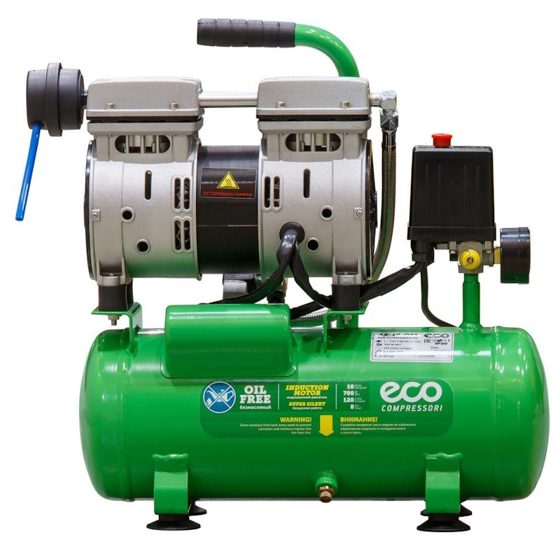 Компрессор безмасляный Eco AE-10-OF1 в Ярославле