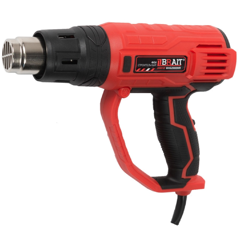 Фен строительный Brait BHG2000MR 21.01.074.069, 2000Вт; кейс; макс.темп. 600°С в Переславле