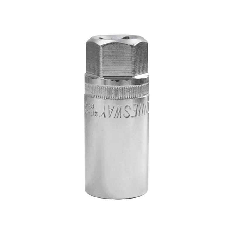 Головка торцевая свечная Jonnesway S17M4121 047940 c магнитным держателем 1/2"DR, 21 мм в Муроме