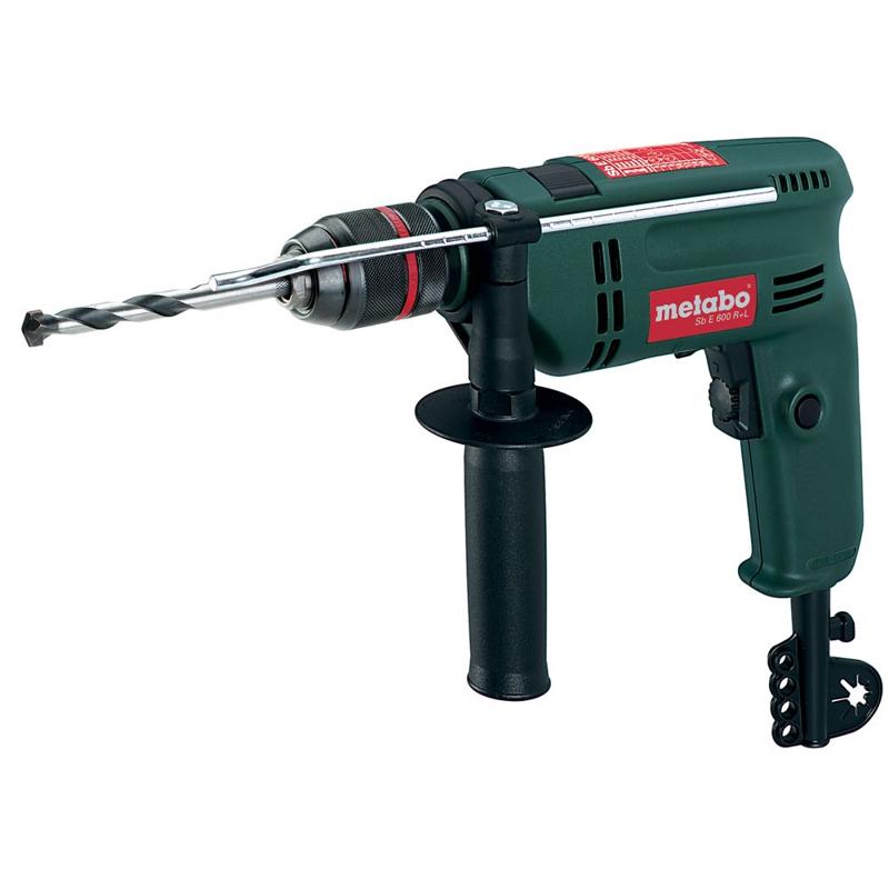 Дрель ударная Metabo SBE 600 R+L 606006000, 600 Вт в Переславле