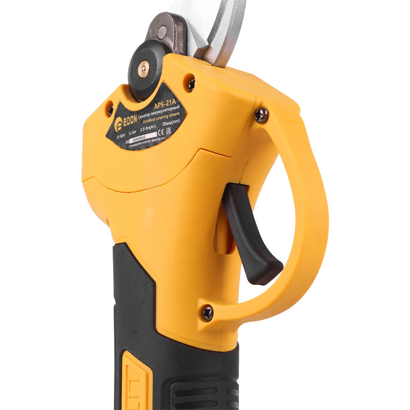Секатор аккумуляторный садовый Edon APS-21A 28304, до 30мм  в Коврове