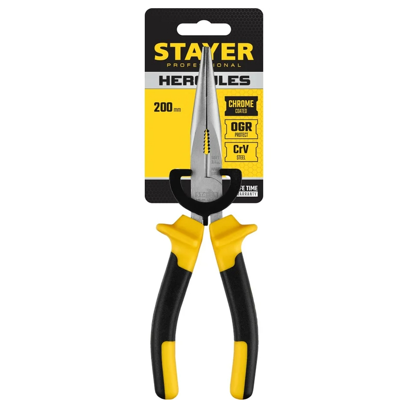 Тонкогубцы Stayer HERCULES, 2203-3-20 (200мм)