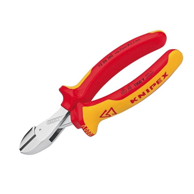 Бокорезы компактные диэлектрические KNIPEX X-Cut® , хромированные, 160 mm, KN-7306160 в Костроме