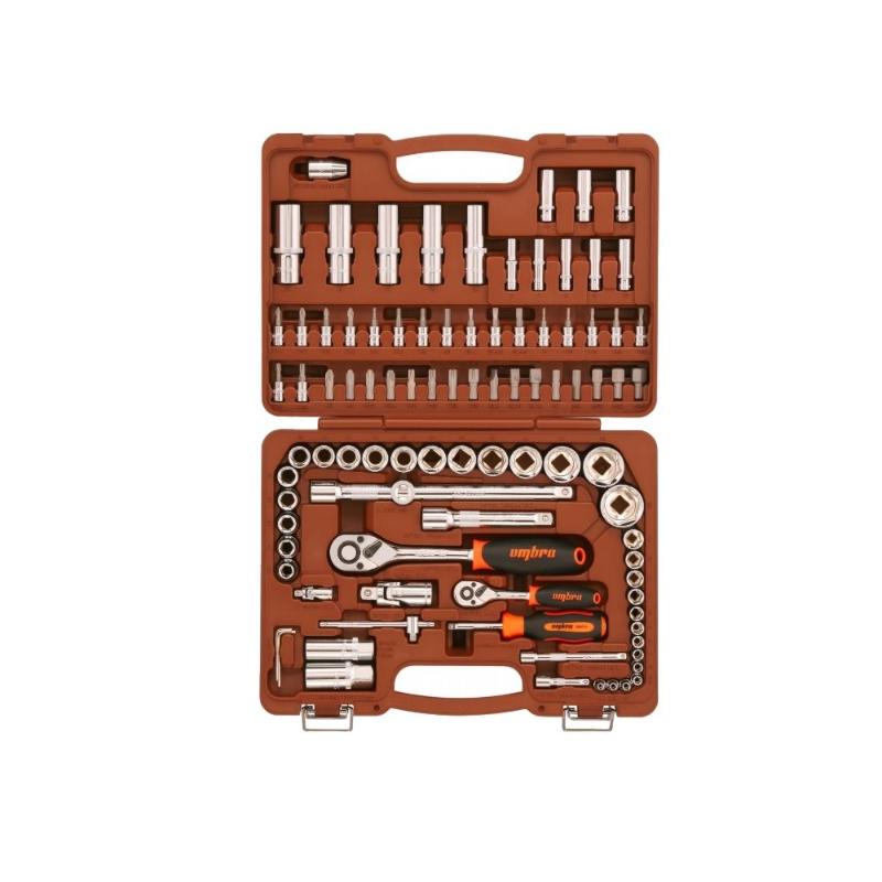 Набор инструмента универсальный Ombra OMT94S, 1/4", 1/2"DR, 94 предмета в Костроме