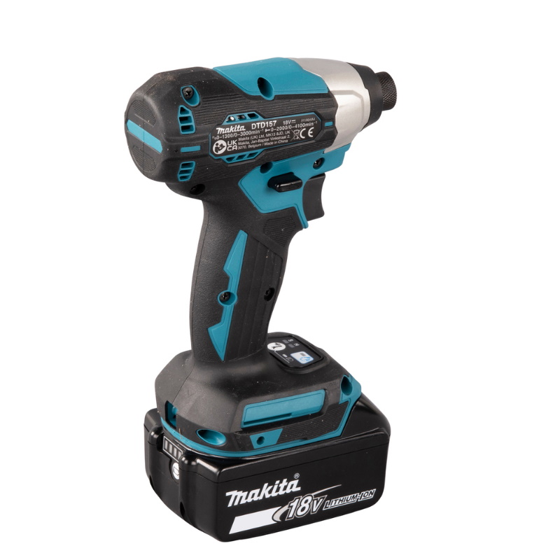 Винтоверт ударный Makita DTD157RTJ, LXT BL 18В, 1/4", 140Нм, 2 Скорости, A- режим, XPT, 2x5Ач, з/у, Makpac в Рыбинске