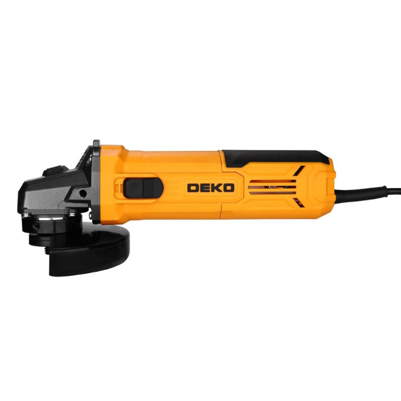 Угловая шлифмашина (болгарка) Deko AGDK-1250W 084-1078, 125 мм, 1250 Вт, регулировка оборотов, в кейсе во Владимире