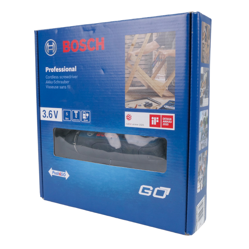Аккумуляторная отвертка Bosch GO 2.0 0.601.9H2.103