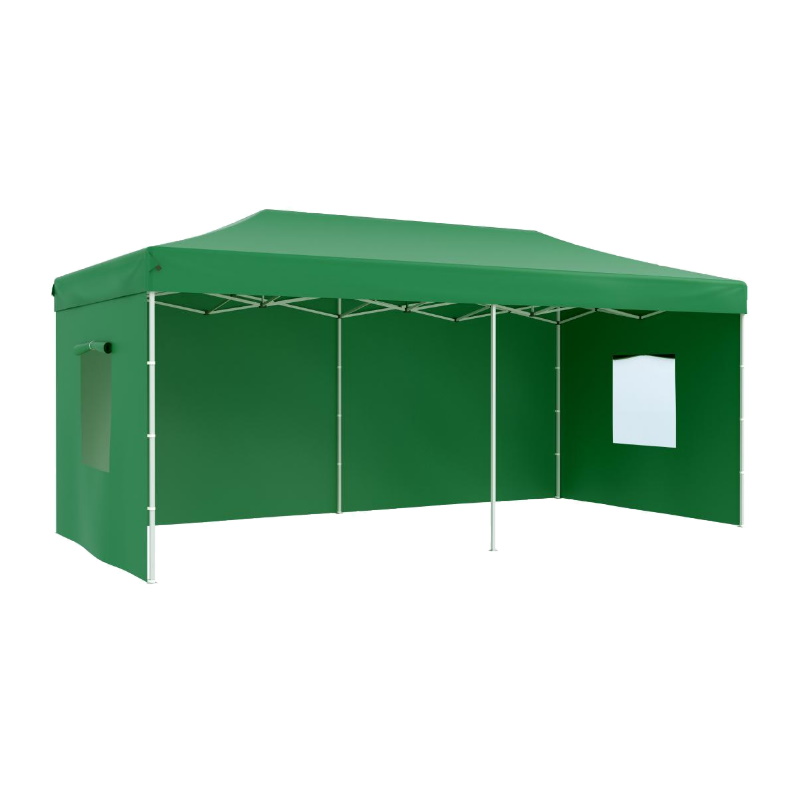 Тент садовый Helex 4366 3x6х3 м, полиэстер, зеленый в Кинешме