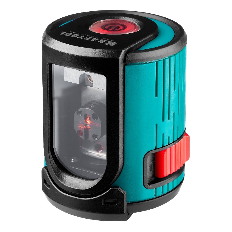 Нивелир лазерный линейный Kraftool CL 20 34700, сверхъяркий, двухлучевой, 20 м