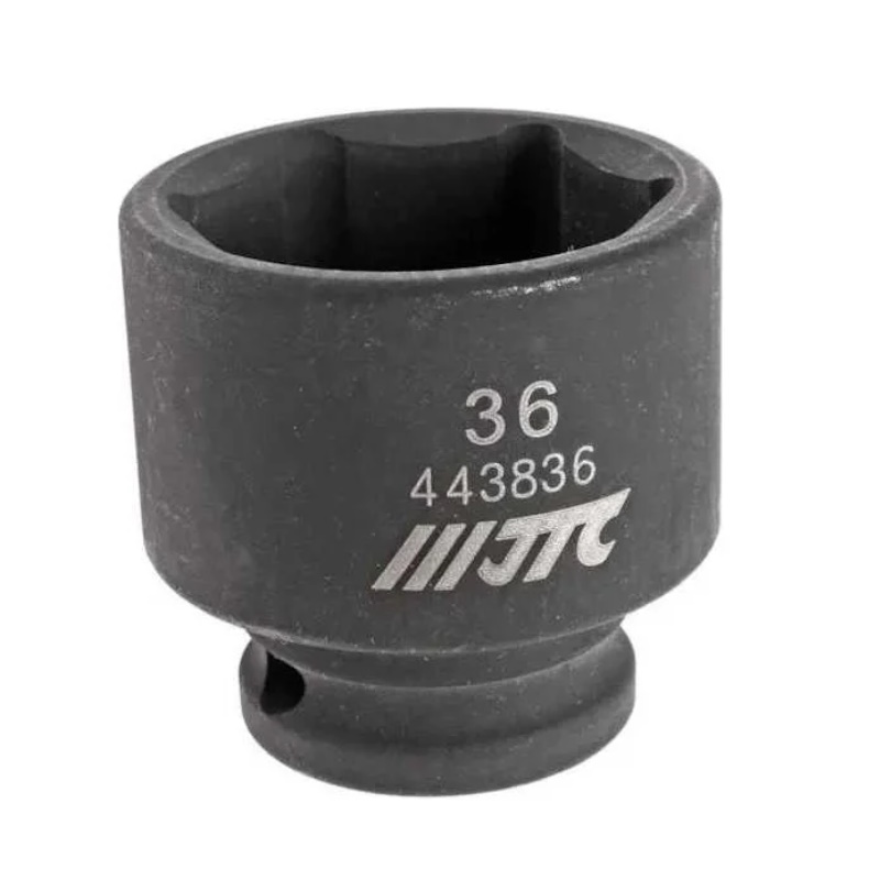 Головка торцевая JTC JTC-443836, 1/2”, 36мм, L=48мм, ударная