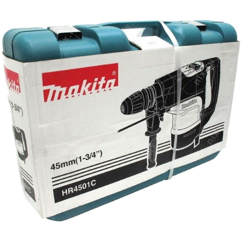 Профессиональный перфоратор Makita HR 4501C тип патрона SDS-Max регулировка скорости вес 101 кг