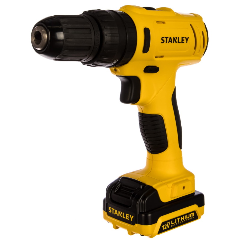 Дрель-шуруповерт аккумуляторная Stanley SCH121S2K-RU (напряжение 12 в, емкость 1.5 ач) в Вологде