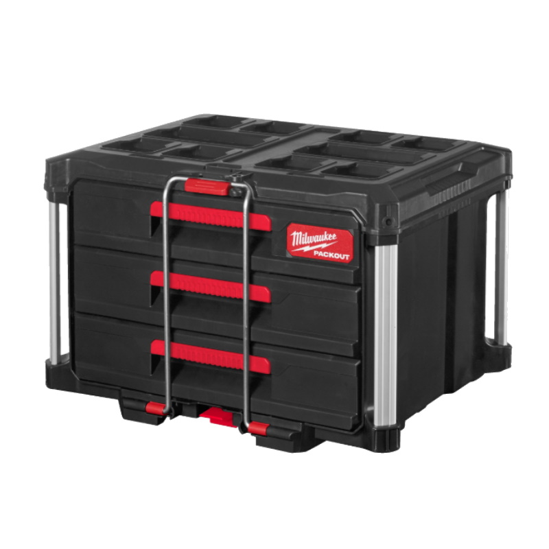 Ящик Milwaukee PACKOUT 4932472130, с 3-мя выдвижными отсеками  в Туле