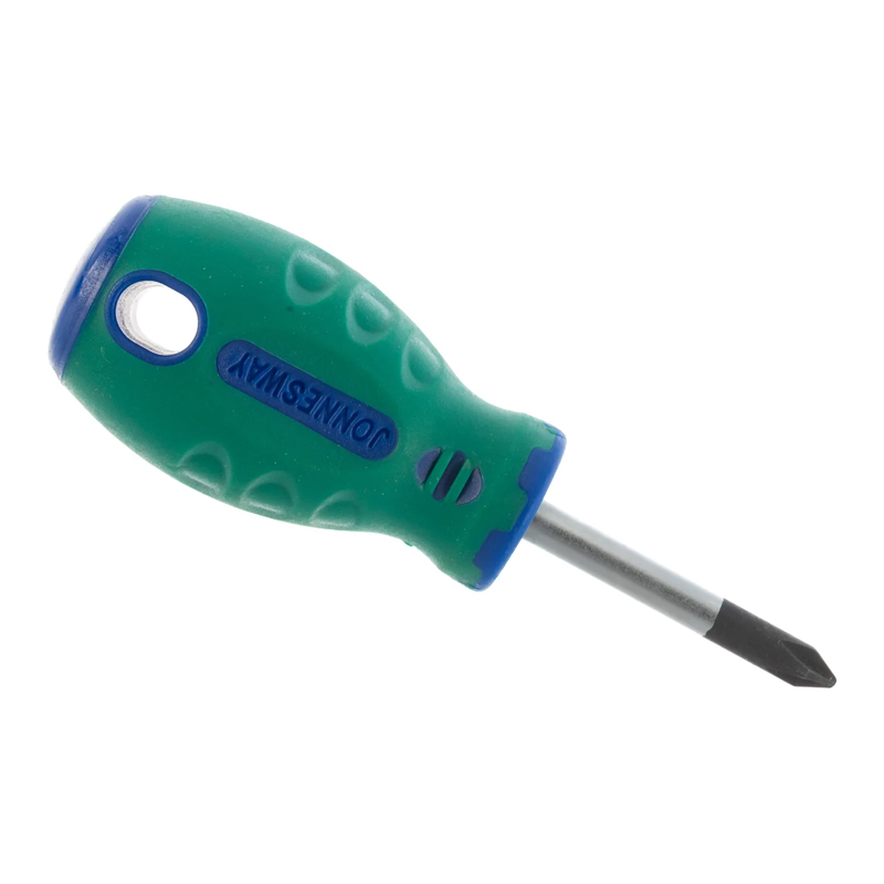 Отвертка Jonnesway D71P138 046098 стержневая крестовая ANTI-SLIP GRIP, PH1x38 мм в Кинешме