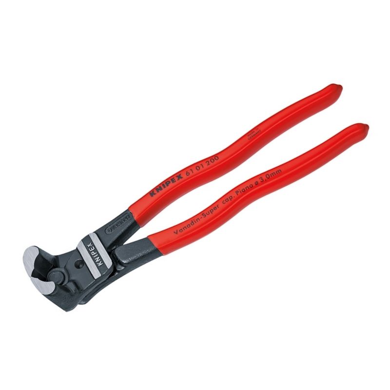 Болторез KNIPEX KN-6101200 (торцевой, с высокой передачей усилия, 200 mm, применение по стали до 3 мм)