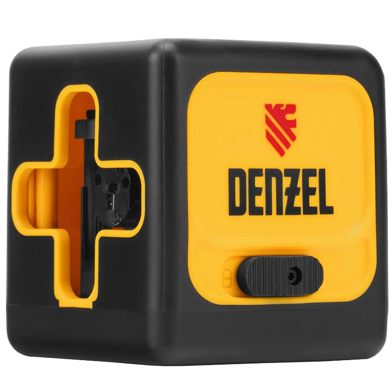 Лазерный уровень Denzel DQB 35016, 30 м, зеленый луч, батарейки, сумка в Туле