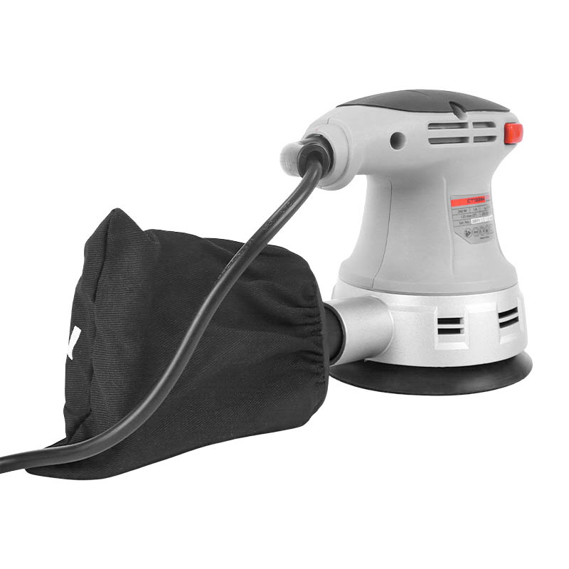 Шлифмашина эксцентриковая Crown CT13394 (сетевая, мощность 240 Вт, амплитуда колебаний 2 мм)